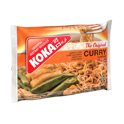 KOKA CURRY FLAVOUR INSTANT NOODLES 30X85GM