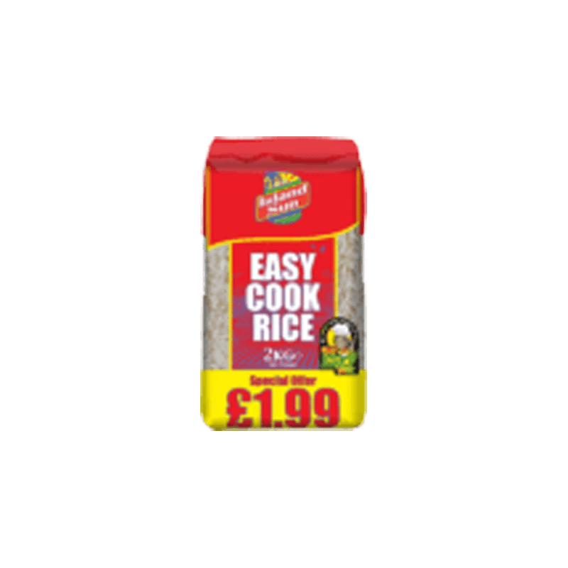 ISLAND SUN EASY COOK RICE 6X2KG