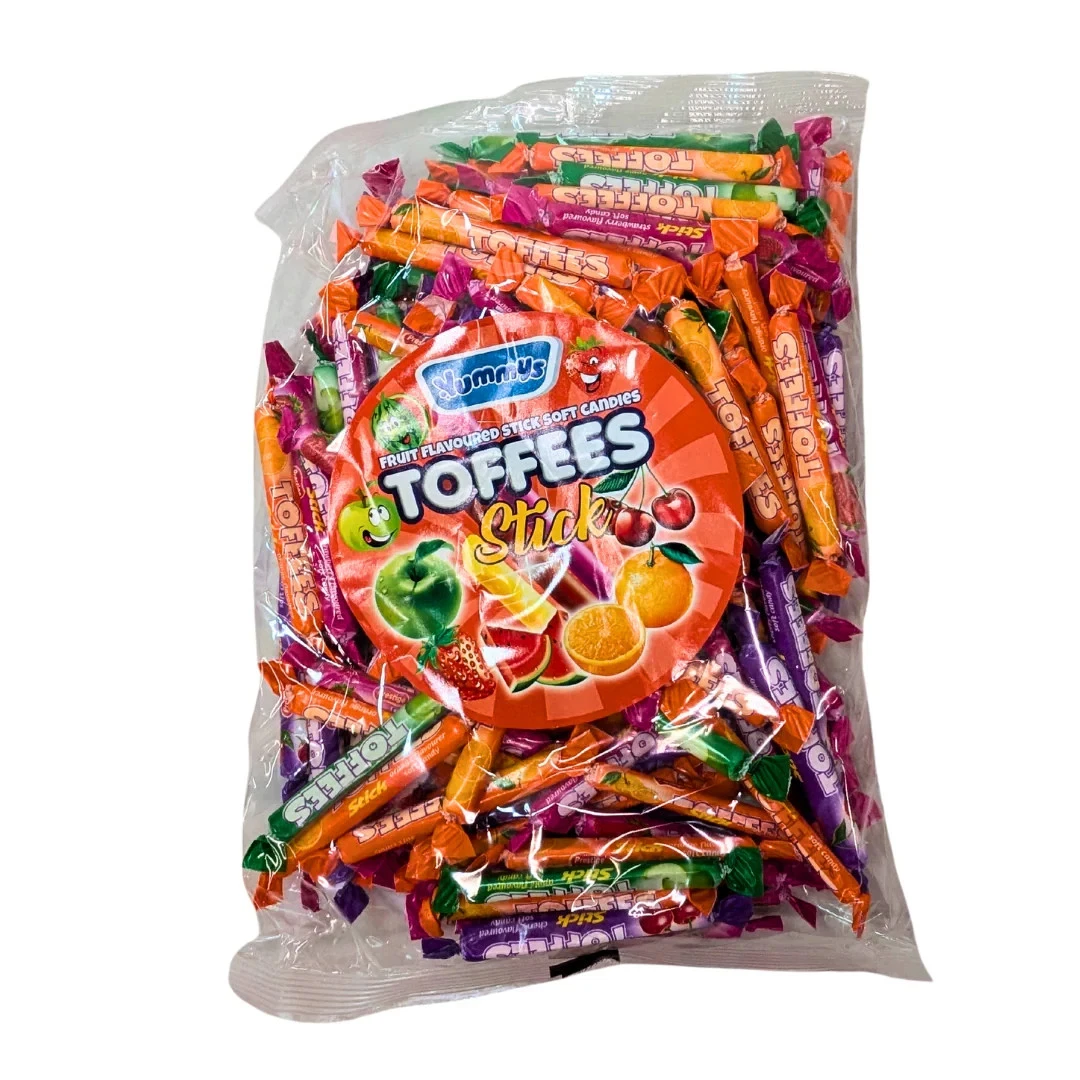 YUMMYS SOFT CANDY TOFFEE STICKS 1KG - (V20)