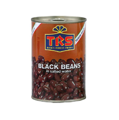 TRS BOILED BLACK BEANS 12X400GM (S3)